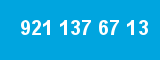 921 137 67 13 921 137 67 13